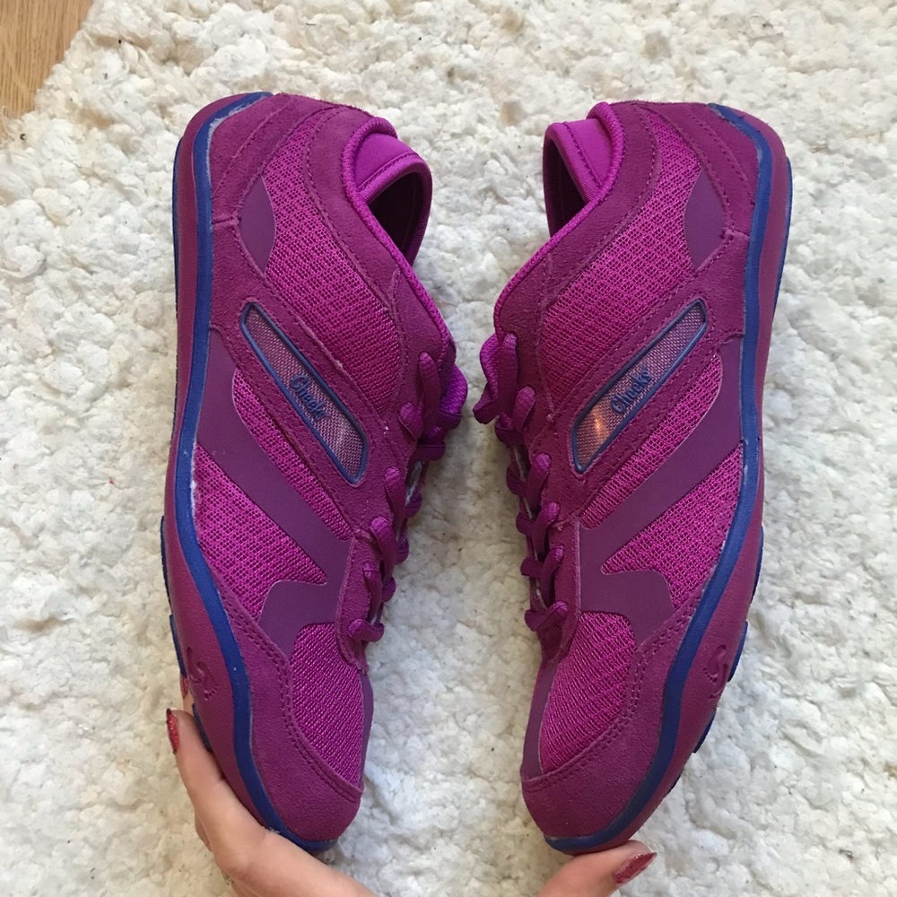 Pink Women's Sneakers - Cheeks Lightweight Active Shoe Size 8 - Picture 3 of 10